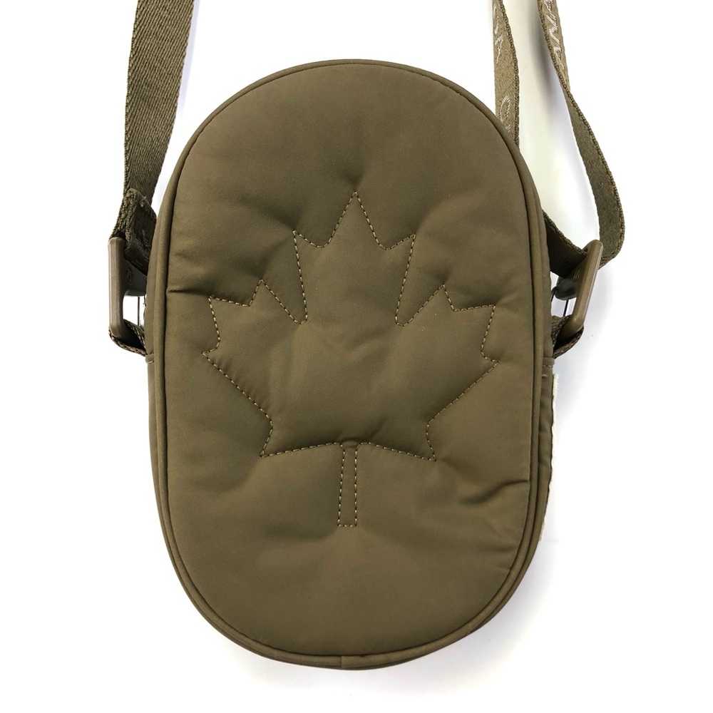 Lululemon  Team CANADA antique gold cross body nylon bum bag belt bag maple leaf